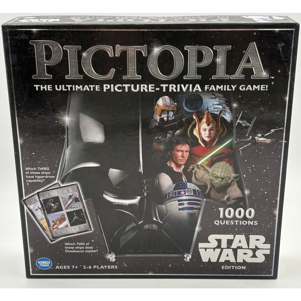 Pictopia Star Wars Edition 2015 The Ultimate Picture-Trivia Game by Wonder Forge